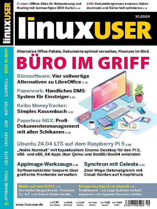 Title details for LinuxUser by Computec Media GmbH - Available